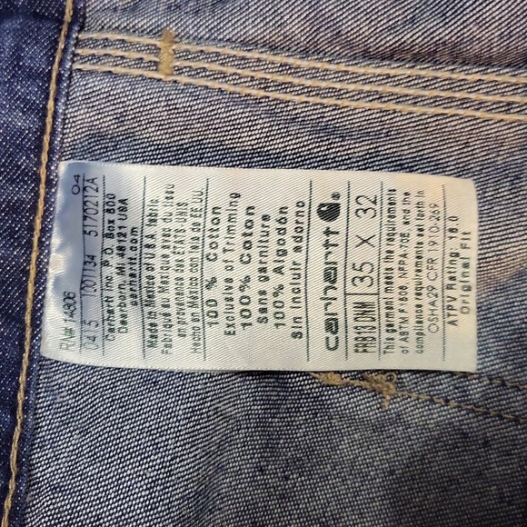 Carhartt FR carpenter jeans - Picture 4 of 4